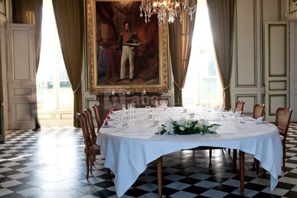 Salle intérieure de l'Orangerie du Château