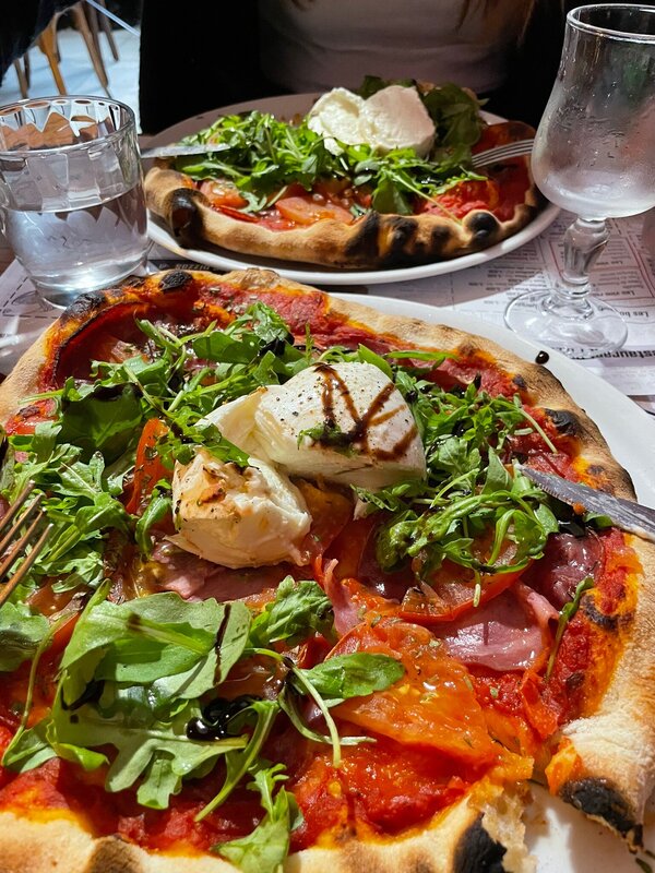 Pizza feu de bois chez Pizza Nat
